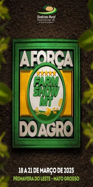 A força do agro