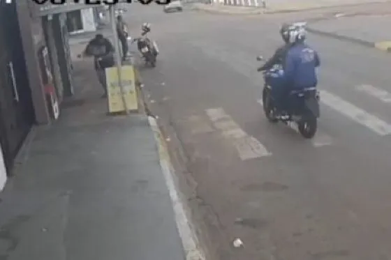 Câmera flagra empresário sendo executado em frente à tabacaria em MT